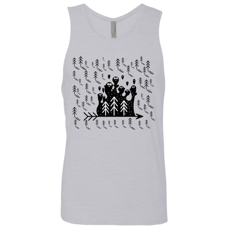 T-Shirts Heather Grey / S Campfire Stories Men's Premium Tank Top