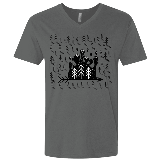 T-Shirts Heavy Metal / X-Small Campfire Stories Men's Premium V-Neck