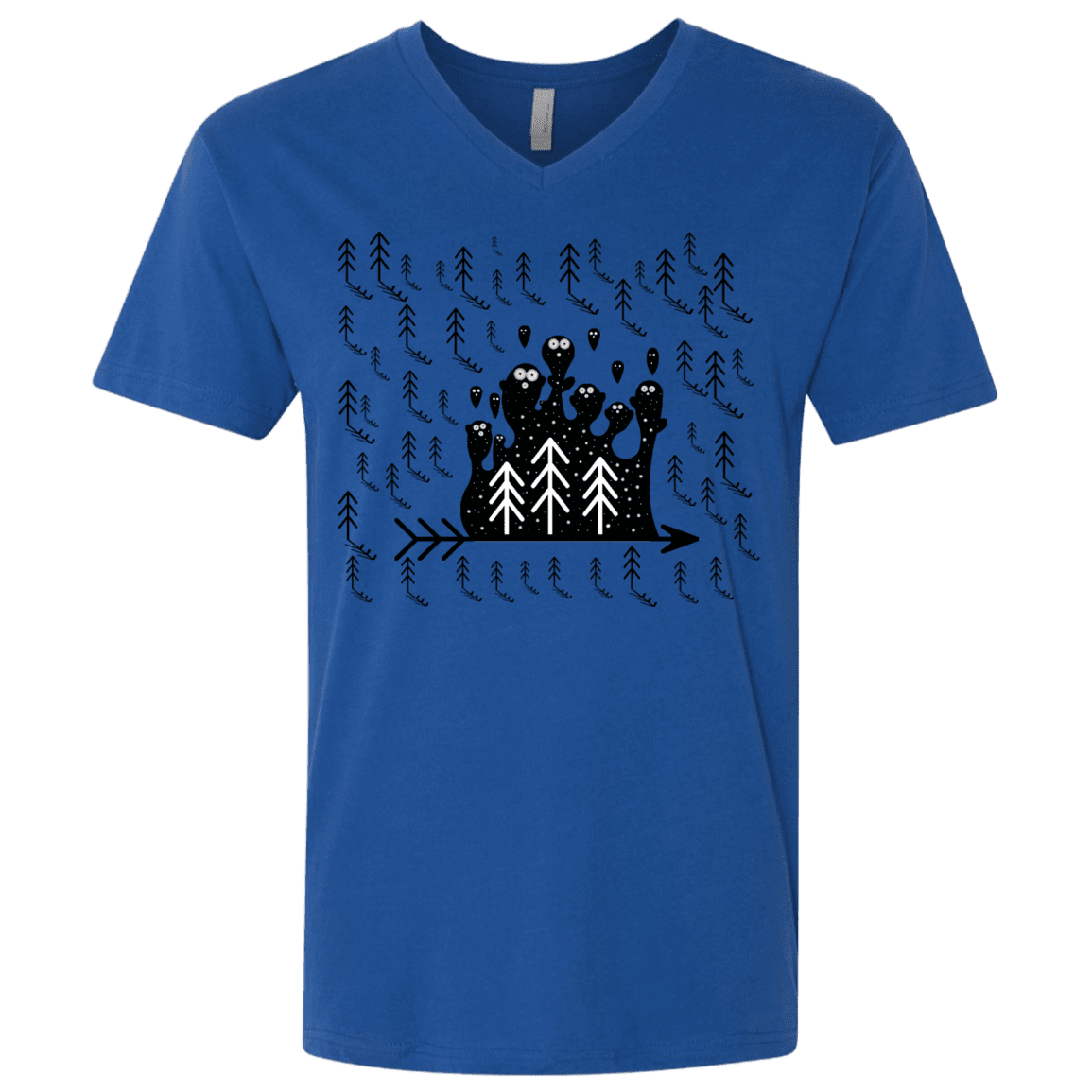 T-Shirts Royal / X-Small Campfire Stories Men's Premium V-Neck