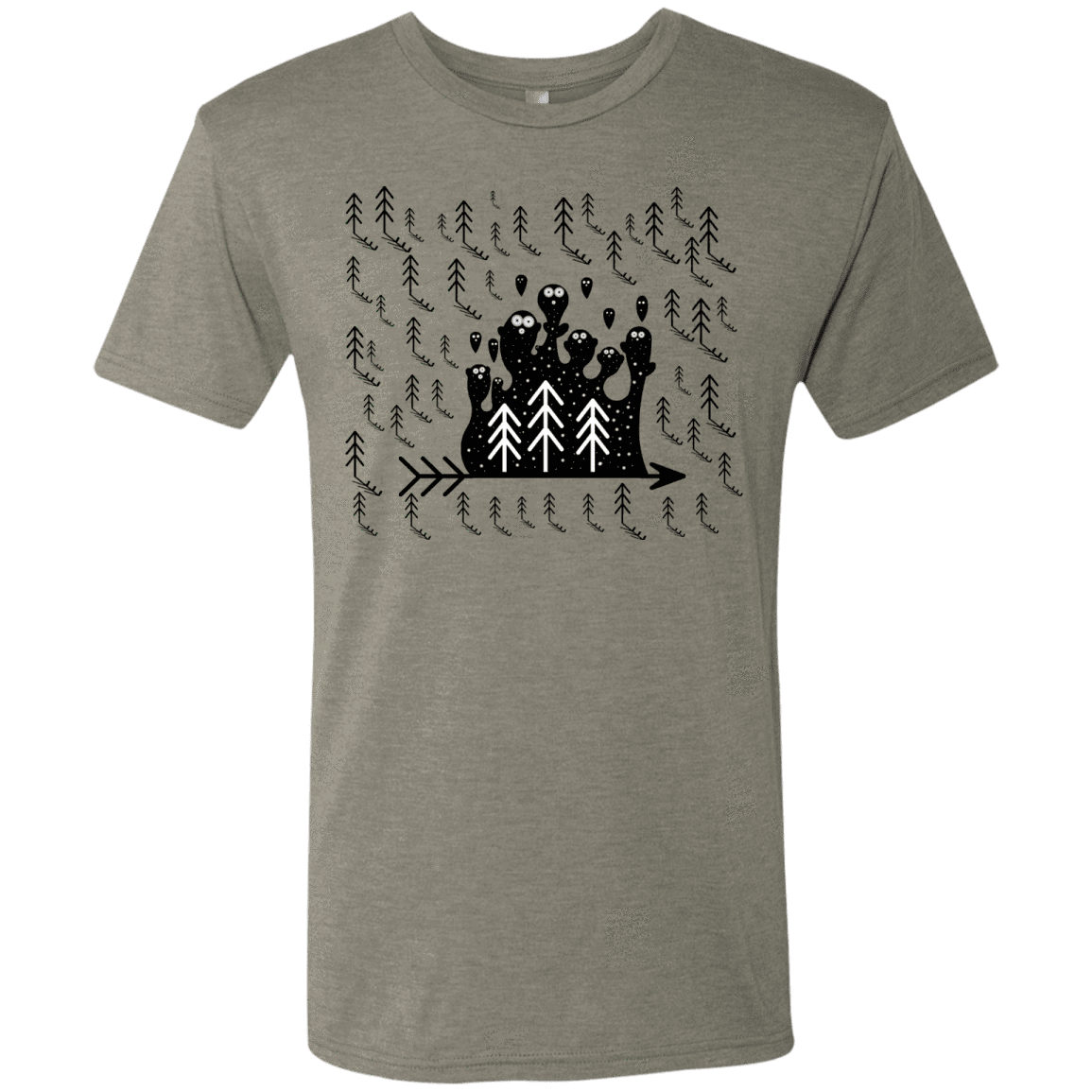 T-Shirts Venetian Grey / S Campfire Stories Men's Triblend T-Shirt