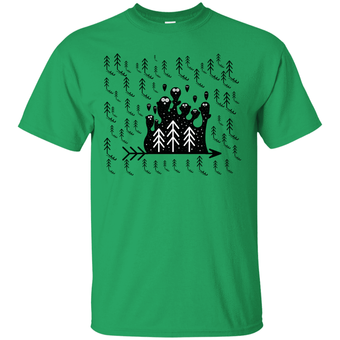 T-Shirts Irish Green / S Campfire Stories T-Shirt