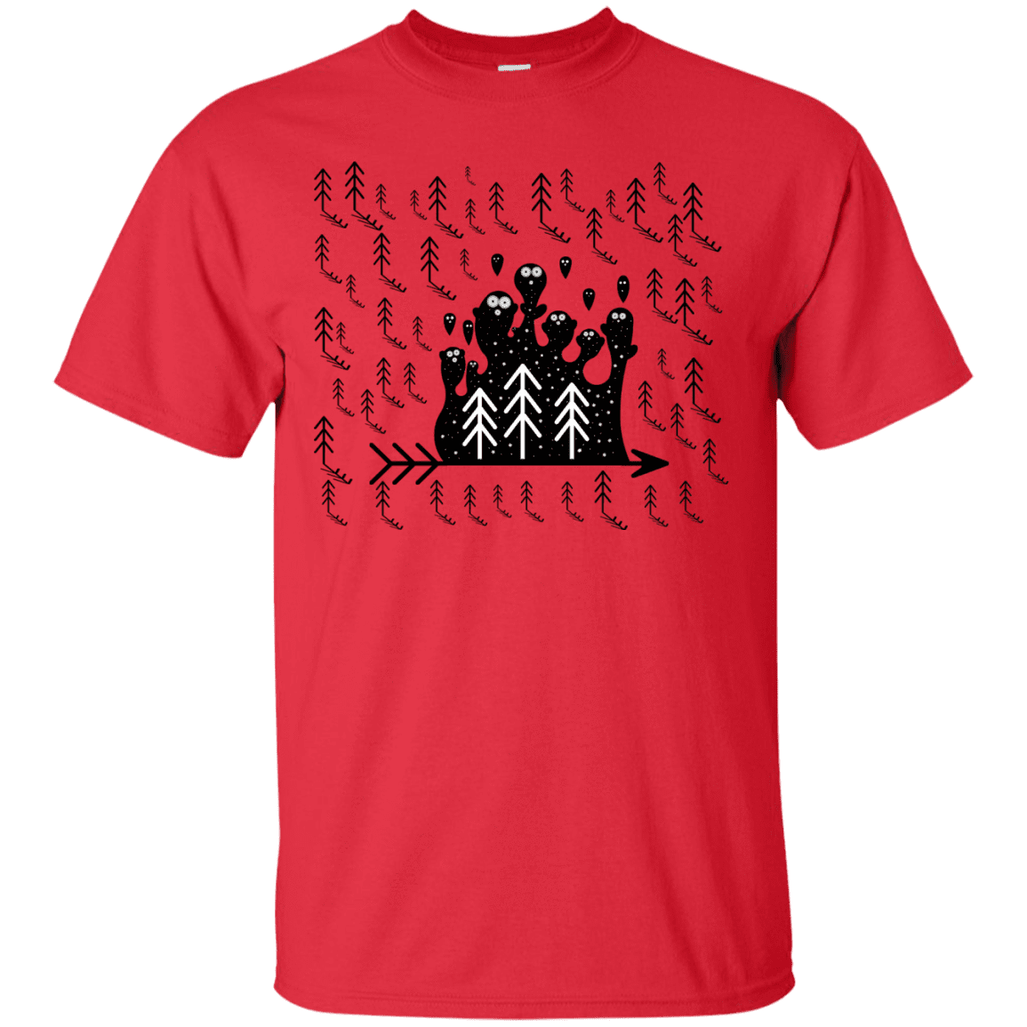 T-Shirts Red / S Campfire Stories T-Shirt
