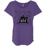 T-Shirts Purple Rush / X-Small Campfire Stories Triblend Dolman Sleeve