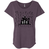 T-Shirts Vintage Purple / X-Small Campfire Stories Triblend Dolman Sleeve