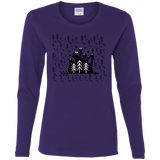 T-Shirts Purple / S Campfire Stories Women's Long Sleeve T-Shirt