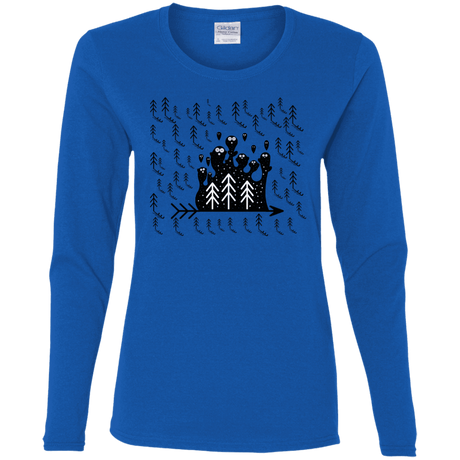 T-Shirts Royal / S Campfire Stories Women's Long Sleeve T-Shirt