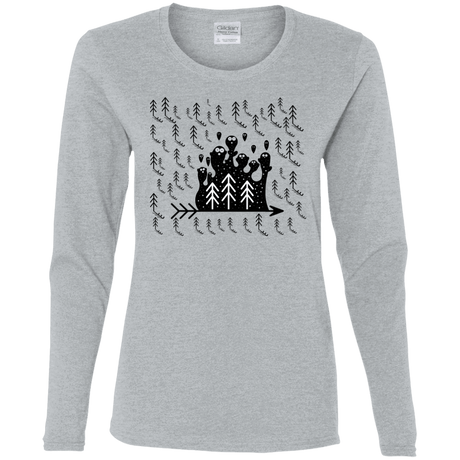 T-Shirts Sport Grey / S Campfire Stories Women's Long Sleeve T-Shirt