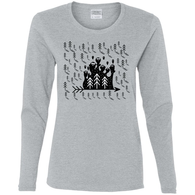 T-Shirts Sport Grey / S Campfire Stories Women's Long Sleeve T-Shirt