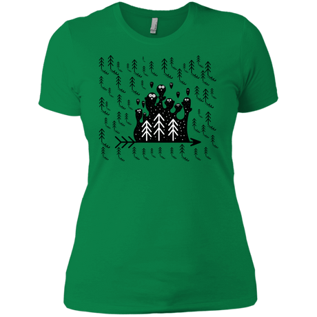 T-Shirts Kelly Green / X-Small Campfire Stories Women's Premium T-Shirt