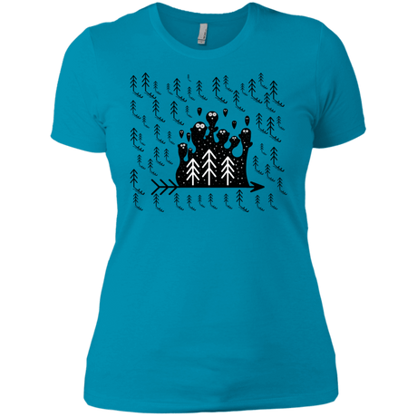 T-Shirts Turquoise / X-Small Campfire Stories Women's Premium T-Shirt