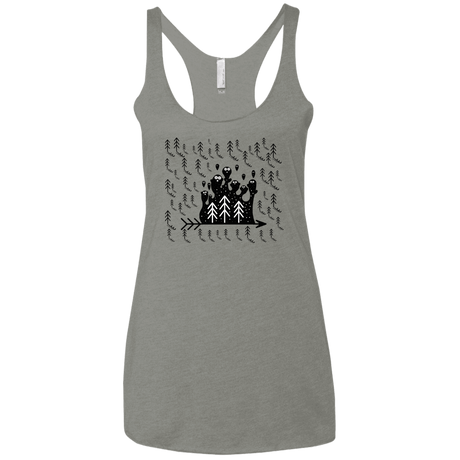 T-Shirts Venetian Grey / X-Small Campfire Stories Women's Triblend Racerback Tank