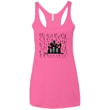 T-Shirts Vintage Pink / X-Small Campfire Stories Women's Triblend Racerback Tank