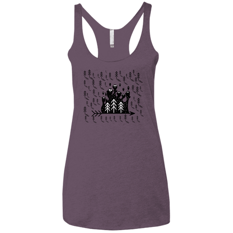 T-Shirts Vintage Purple / X-Small Campfire Stories Women's Triblend Racerback Tank
