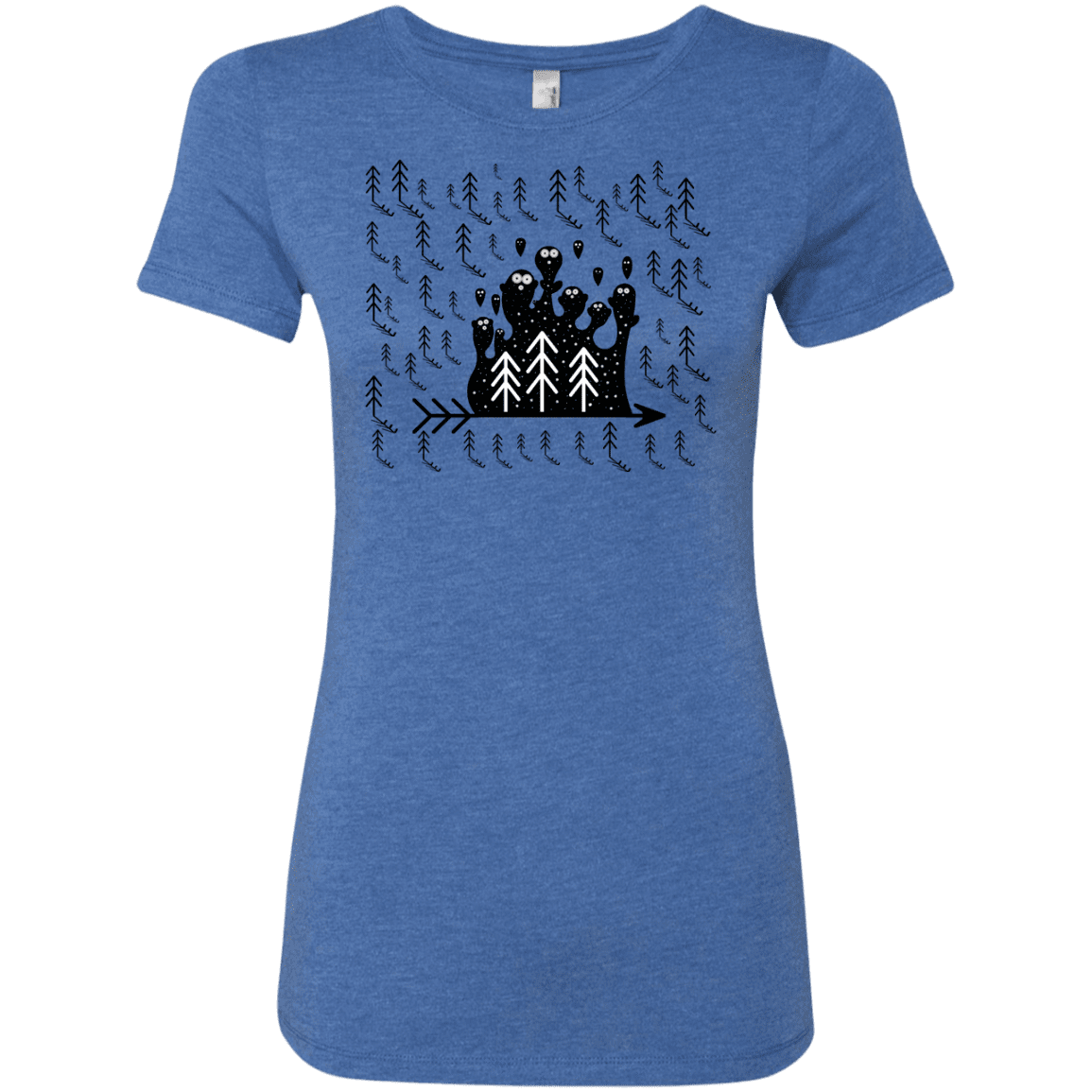 T-Shirts Vintage Royal / S Campfire Stories Women's Triblend T-Shirt