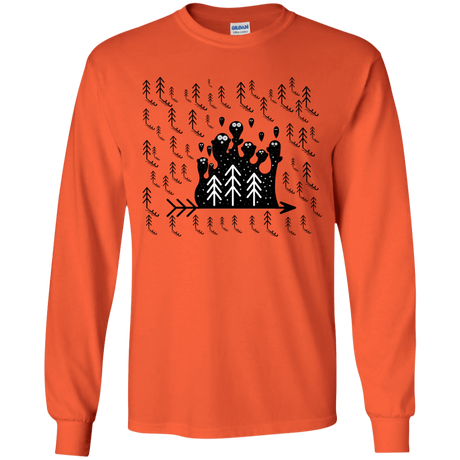T-Shirts Orange / YS Campfire Stories Youth Long Sleeve T-Shirt