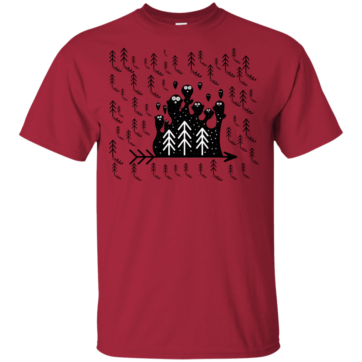 T-Shirts Cardinal / YXS Campfire Stories Youth T-Shirt