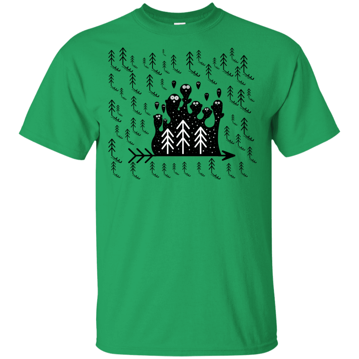 T-Shirts Irish Green / YXS Campfire Stories Youth T-Shirt