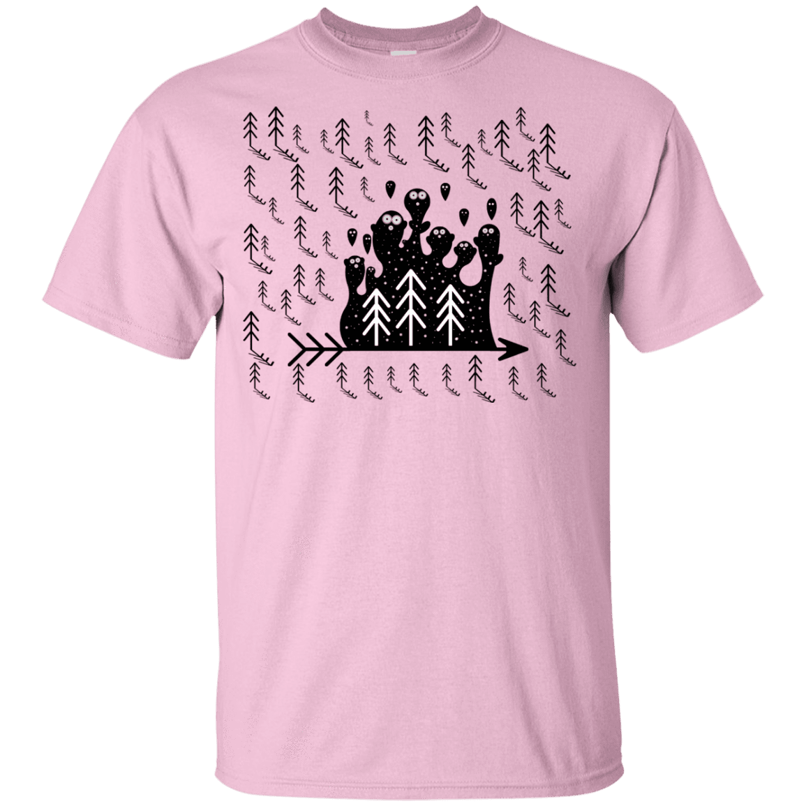 T-Shirts Light Pink / YXS Campfire Stories Youth T-Shirt