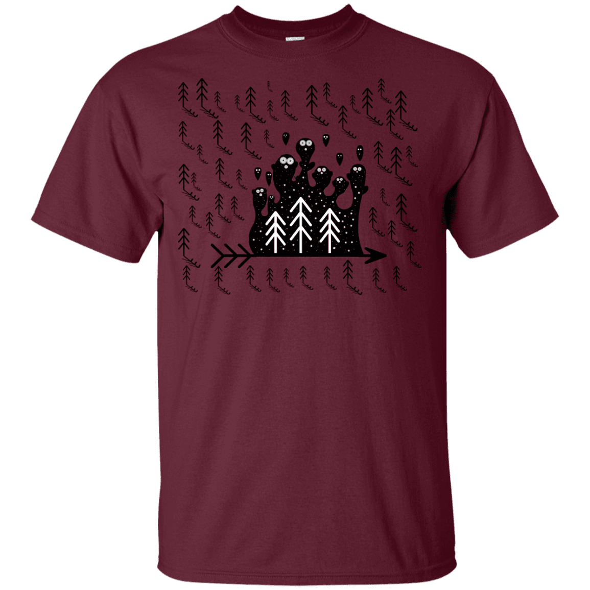 T-Shirts Maroon / YXS Campfire Stories Youth T-Shirt