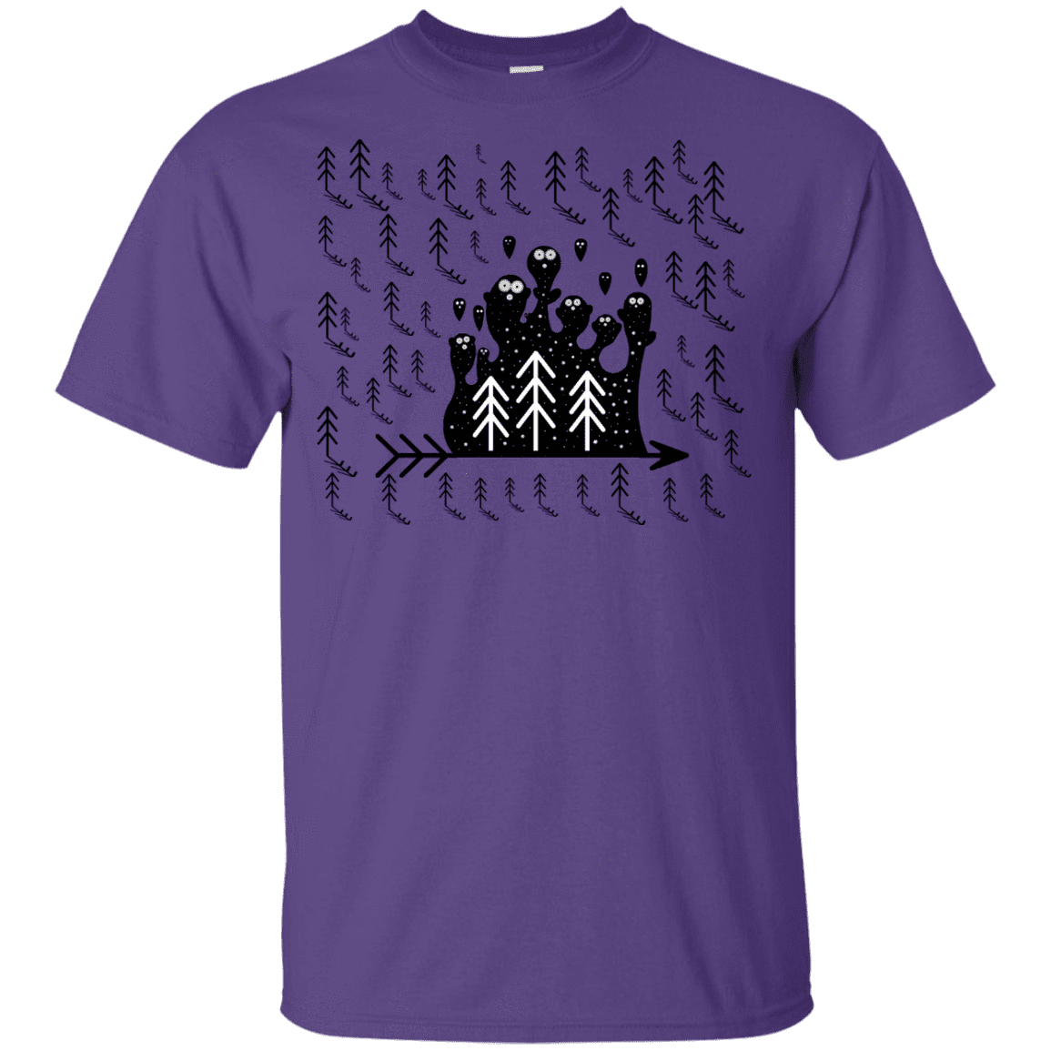 T-Shirts Purple / YXS Campfire Stories Youth T-Shirt