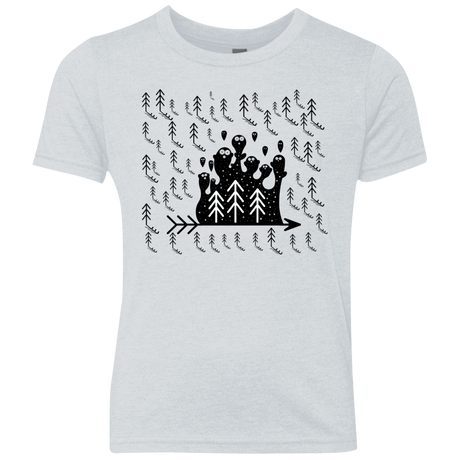 T-Shirts Heather White / YXS Campfire Stories Youth Triblend T-Shirt