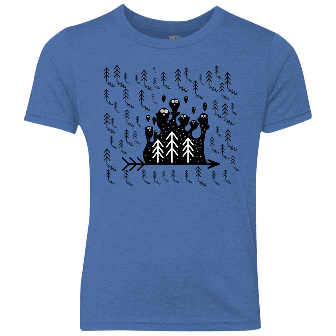 T-Shirts Vintage Royal / YXS Campfire Stories Youth Triblend T-Shirt