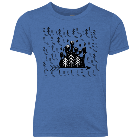 T-Shirts Vintage Royal / YXS Campfire Stories Youth Triblend T-Shirt
