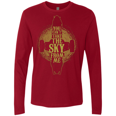 T-Shirts Cardinal / Small Can't take the sky Men's Premium Long Sleeve