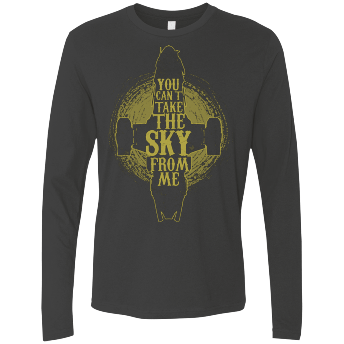 T-Shirts Heavy Metal / Small Can't take the sky Men's Premium Long Sleeve