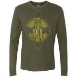T-Shirts Military Green / Small Can't take the sky Men's Premium Long Sleeve