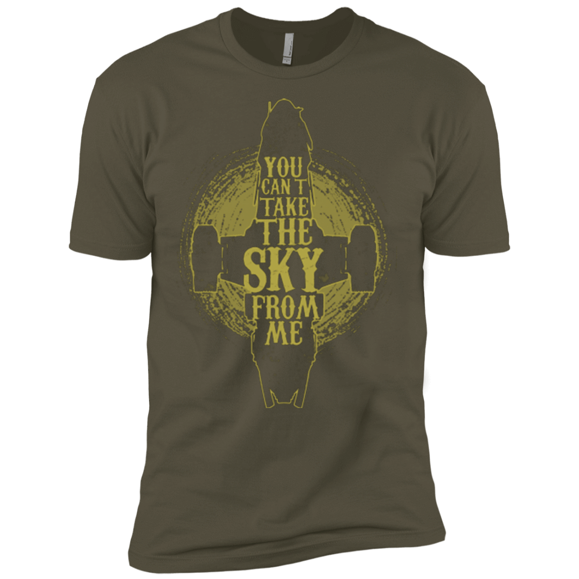 T-Shirts Military Green / X-Small Can't take the sky Men's Premium T-Shirt
