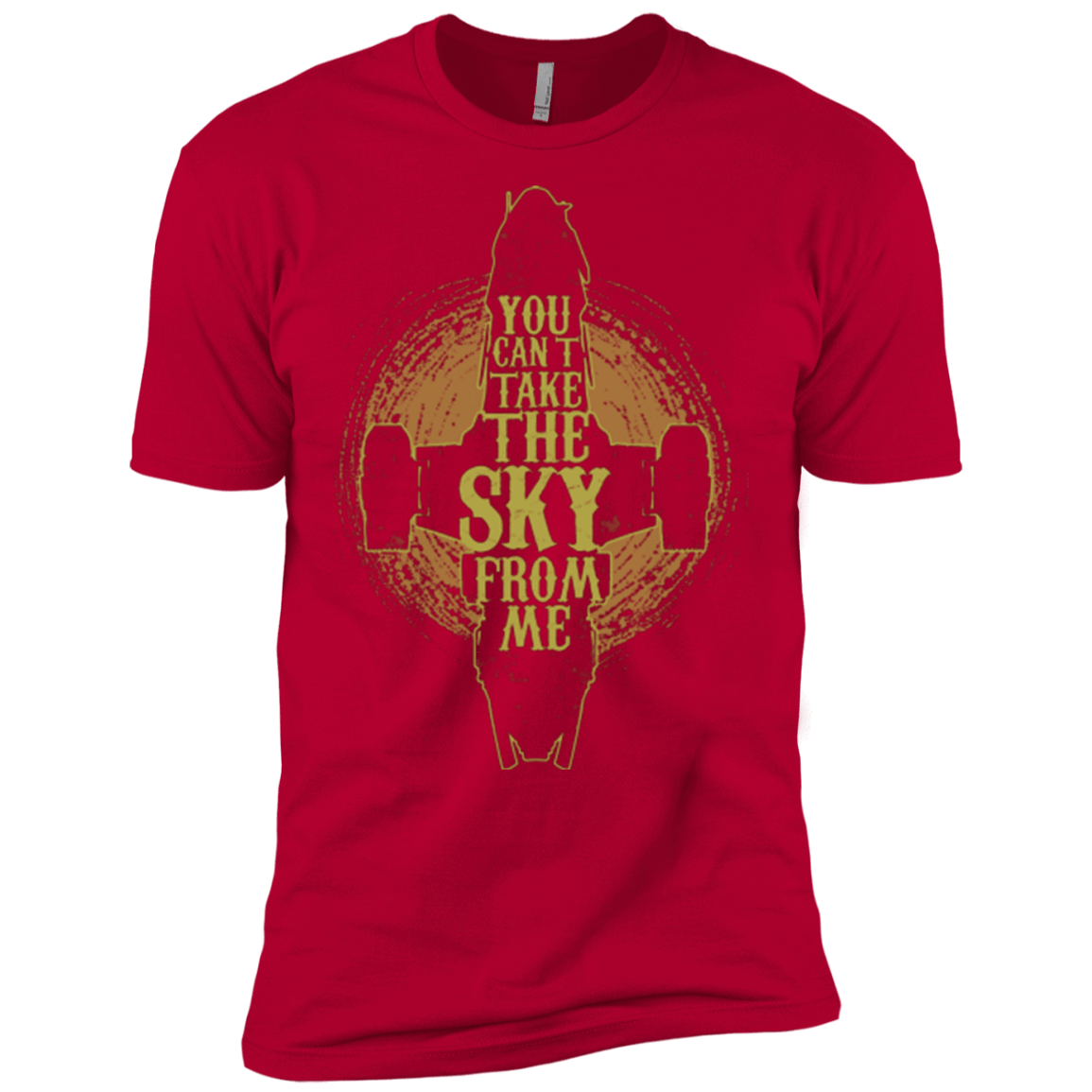 T-Shirts Red / X-Small Can't take the sky Men's Premium T-Shirt