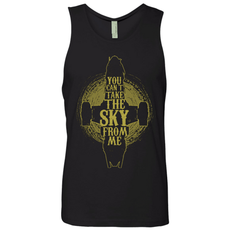 T-Shirts Black / Small Can't take the sky Men's Premium Tank Top