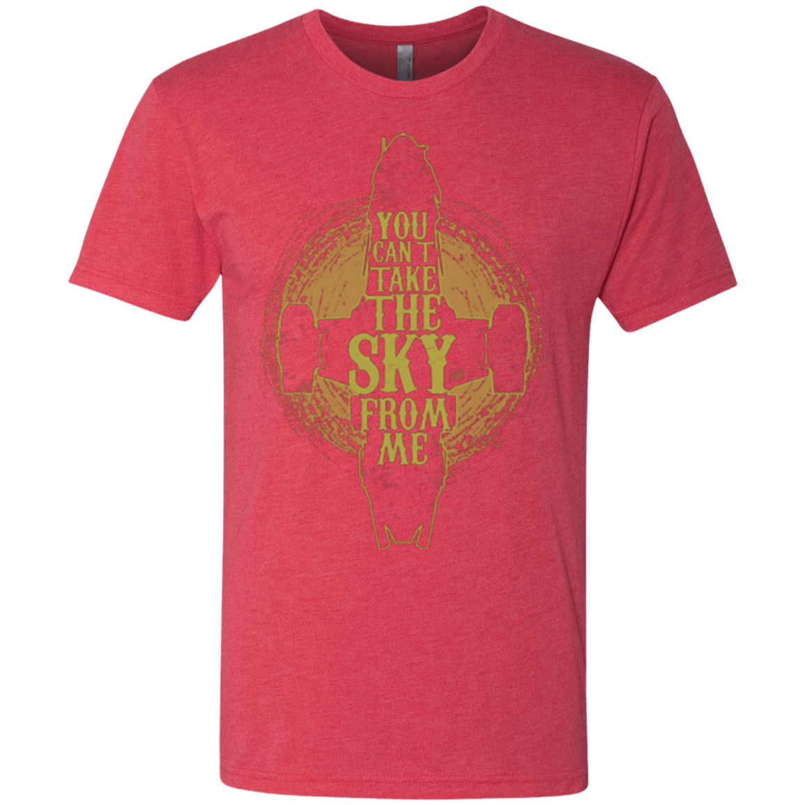 T-Shirts Vintage Red / Small Can't take the sky Men's Triblend T-Shirt