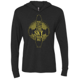 T-Shirts Vintage Black / X-Small Can't take the sky Triblend Long Sleeve Hoodie Tee