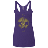 T-Shirts Purple / X-Small Can't take the sky Women's Triblend Racerback Tank