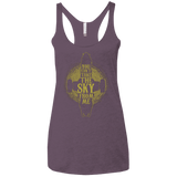 T-Shirts Vintage Purple / X-Small Can't take the sky Women's Triblend Racerback Tank