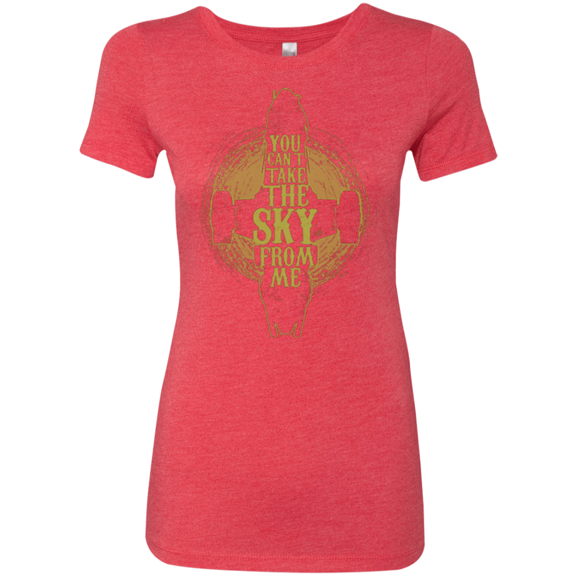 T-Shirts Vintage Red / Small Can't take the sky Women's Triblend T-Shirt