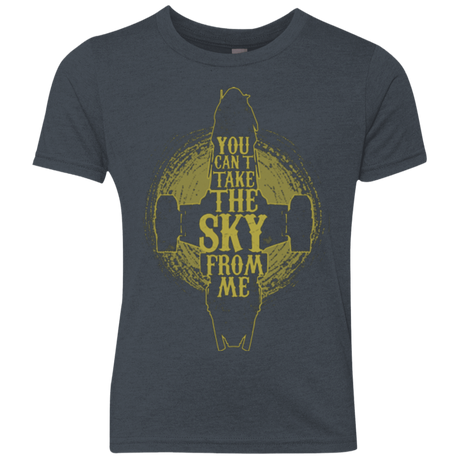 T-Shirts Vintage Navy / YXS Can't take the sky Youth Triblend T-Shirt