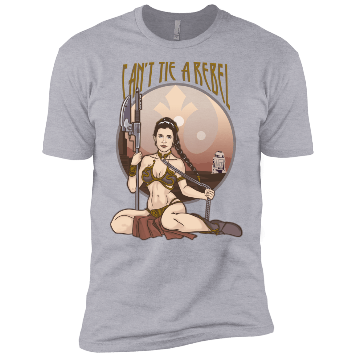 T-Shirts Heather Grey / YXS Can't Tie a Rebel Boys Premium T-Shirt