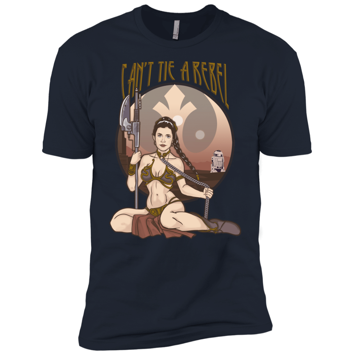 T-Shirts Midnight Navy / YXS Can't Tie a Rebel Boys Premium T-Shirt