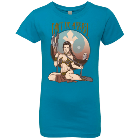T-Shirts Turquoise / YXS Can't Tie a Rebel Girls Premium T-Shirt