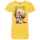 T-Shirts Vibrant Yellow / YXS Can't Tie a Rebel Girls Premium T-Shirt