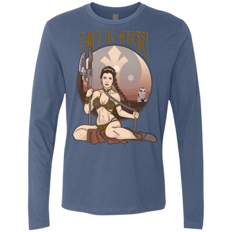 T-Shirts Indigo / Small Can't Tie a Rebel Men's Premium Long Sleeve