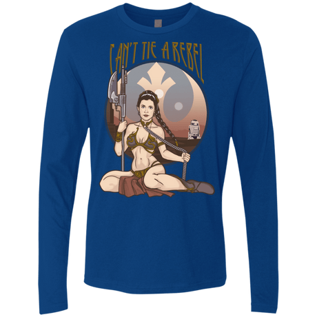 T-Shirts Royal / Small Can't Tie a Rebel Men's Premium Long Sleeve