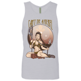 T-Shirts Heather Grey / Small Can't Tie a Rebel Men's Premium Tank Top