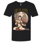 T-Shirts Black / X-Small Can't Tie a Rebel Men's Premium V-Neck