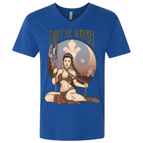 T-Shirts Royal / X-Small Can't Tie a Rebel Men's Premium V-Neck