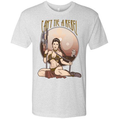 T-Shirts Heather White / Small Can't Tie a Rebel Men's Triblend T-Shirt