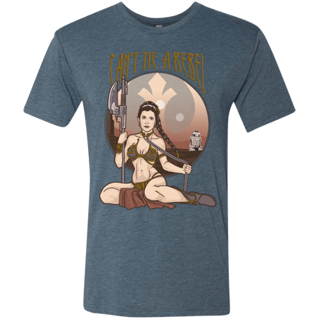 T-Shirts Indigo / Small Can't Tie a Rebel Men's Triblend T-Shirt
